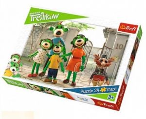 Puzzle maxi 24 elementy - Rodzina Treflików - Trefl