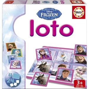 Gra edukacyjna Loto Frozen - Kraina Lodu