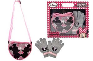 Torebka na ramię i rękawiczki Myszka Minnie