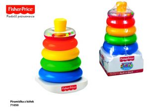 Fisher Price - Piramidka z kółek