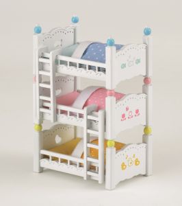 Sylvanian Families Potrójne łóżko piętrowe