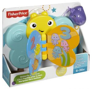 Fisher Price Kąpielowy motyl-książeczka