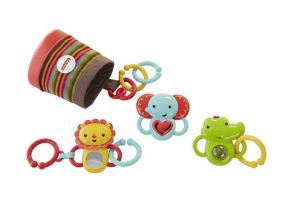 Fisher Price Spacerowi przyjaciele zestaw zawieszek