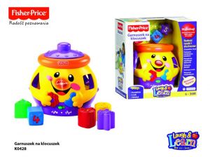 Fisher Price - Garnuszek na klocuszek