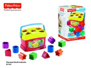Fisher Price - Pierwsze klocki malucha