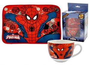 Mata stołowa + filiżanka zestaw Spiderman