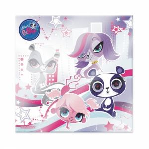 Podobrazie zadrukowane 25X25CM Littlest Pet Shop