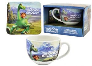 Filiżanka + podkładka zestaw Dobry Dinozaur