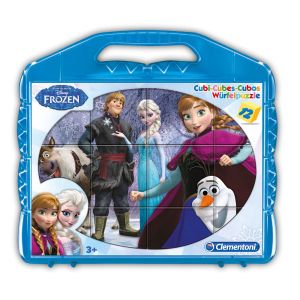 Klocki, puzzle Frozen - Kraina Lodu - 12 szt