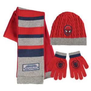 Czapka, szalik i rękawiczki Spiderman