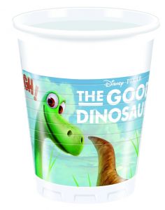 Kubeczki plastikowe Dobry Dinozaur 8 szt.