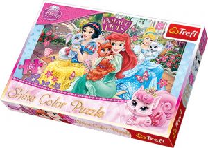 Puzzle 160 elementowe Pałacowe Zwierzątka