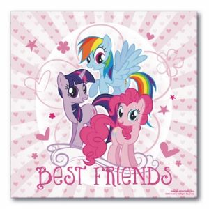 Podobrazie zadrukowane 25X25CM My Little Pony
