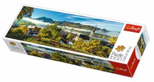 Puzzle 1000 elementów  Nad jeziorem Schlier - Trefl