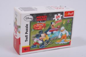 Puzzle Mini 54 elementowe Myszka Mickey i Przyjaciele