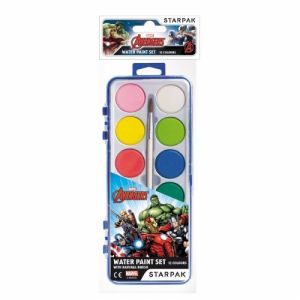 Farby akwarelowe Avengers - 12 szt