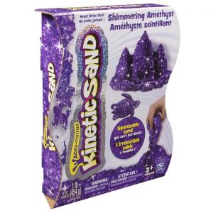 Kinetic Sand - połyskujący piasek 454g fioletowy