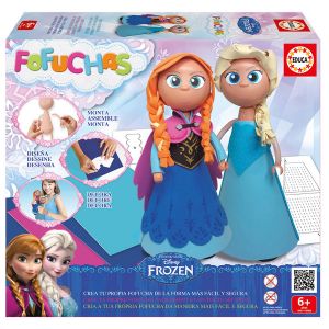 Lalka Fofucha Elsa i Anna Frozen - Kraina Lodu