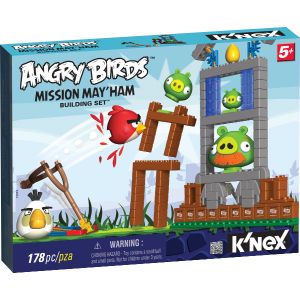 Gra Knex Angry Birds - 178 el.