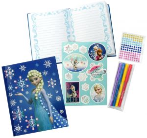 Pamiętnik z ozdobami Frozen - Kraina Lodu