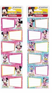 Naklejki na zeszyt Myszka Minnie i Mickey