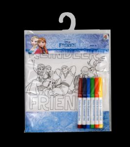Koszulka do kolorowania Frozen -  Kraina Lodu