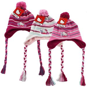 Czapka jesienna / zimowa Hello Kitty - 6 szt.