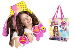 Rękawiczki z torbą prezentową Soy Luna