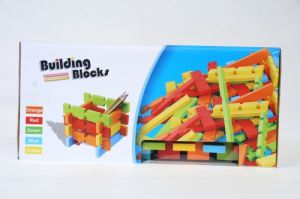 Klocki konstrukcyjne - 80 elementów