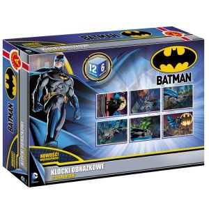 Klocki, puzzle Batman - 12 szt