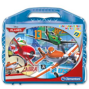 Klocki, puzzle Planes - Samoloty - 12 el.