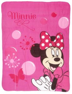 Koc polarowy Myszka Minnie