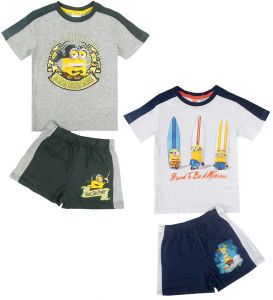 Komplet t-shirt i spodenki Minionki