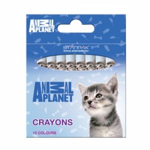 Kredki świecowe Animal Planet