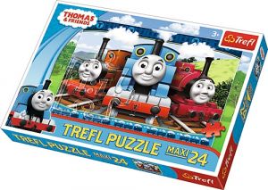 Puzzle maxi 24 elementy Tomek i przyjaciele