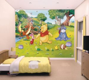 Mural Kubuś Puchatek