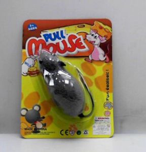 Mysz pluszowa do naciągania