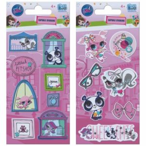 Naklejki 86X190 Littlest Pet Shop