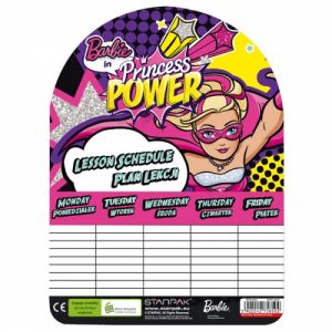 Plan lekcji Barbie