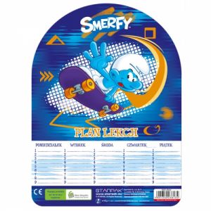 Plan lekcji Smerfy