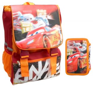Plecak i piórnik Cars