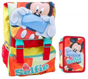 Plecak i piórnik Myszka Mickey