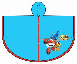 Ponczo przeciwdeszczowe Super Wings