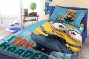 Pościel Minionki 160x200cm