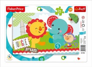 Puzzle 15 elementowe Fisher-Price