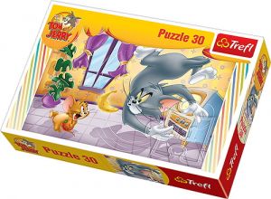 Puzzle 30 elementowe Tom i Jerry