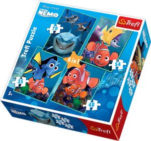 Puzzle 35,48,54,70 elementowe Nemo