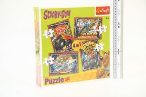 Puzzle 4 w 1 Scooby Doo