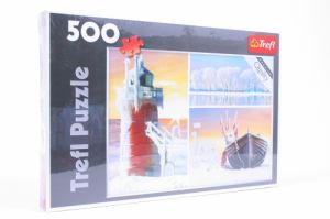 Puzzle 500 elementowe Zima