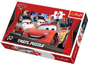 Puzzle 60 elementowe Cars - Auta